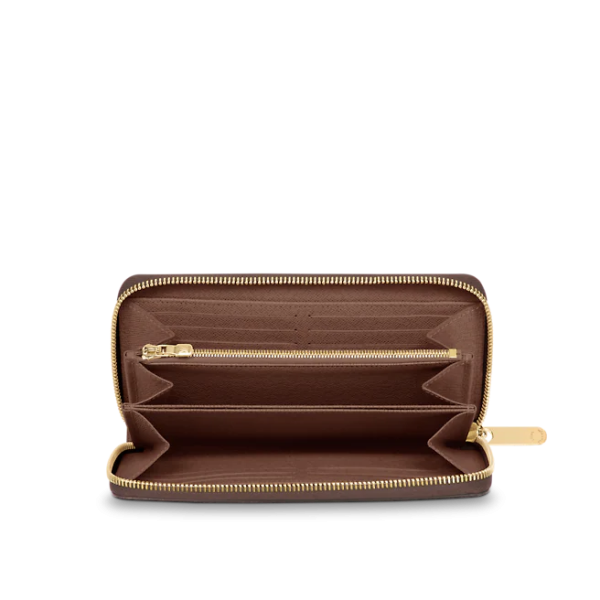 LOUIS VUITTON Zippy Wallet Long Wallet 2-Piece Set Value N41661+N41660 - Image 2